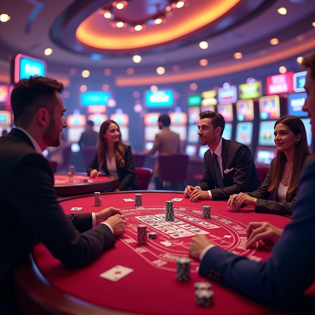 Giao diện game slot nk8 trên điện thoại với đồ họa sắc nét và điều hướng dễ dùng